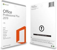 Microsoft Office 2019 Professional Plus Key Card 1PC Life Time